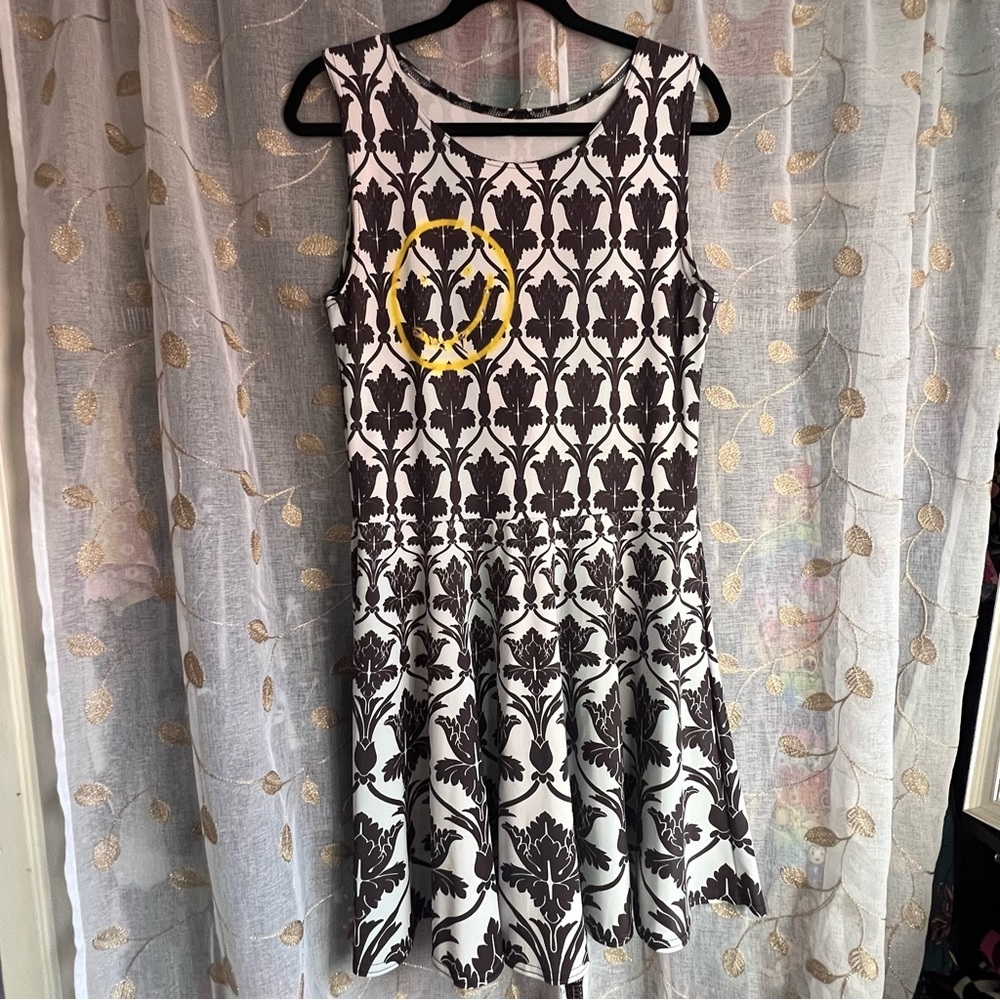 Sherlock Skater Dress by Pop Galaxy (Gold Bubble Clothing)